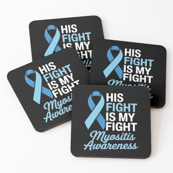 Item preview, His Fight My Fight Myositis Disease Awareness designed and sold by grounabslaninal.