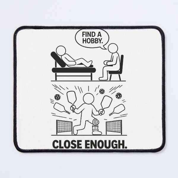 Item preview, Pickleball Therapy Gone Hilariously Wrong designed and sold by Mindful56.