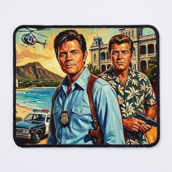 Item preview, Book ’em, Danno: Hawaii Five-O Fine Art Tribute designed and sold by Art's Diner.