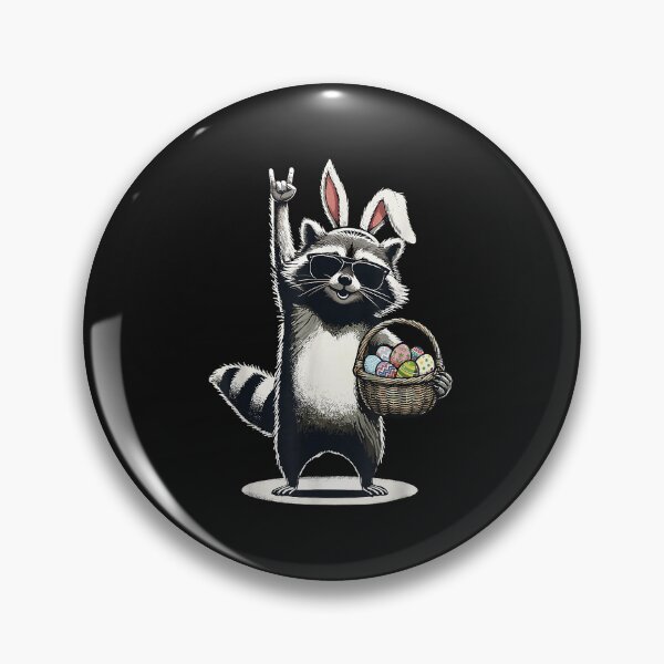 Item preview, Easter Raccoon Rocks Easter Egg Hunt Funny Easter T Shirt designed and sold by mrgyejohm31.