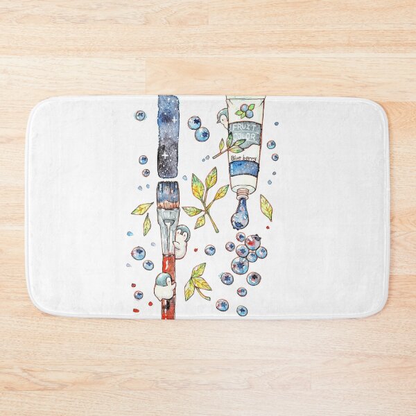 Item preview, Starry Blueberry Watercolor Paint Tube Design designed and sold by Atomikart.