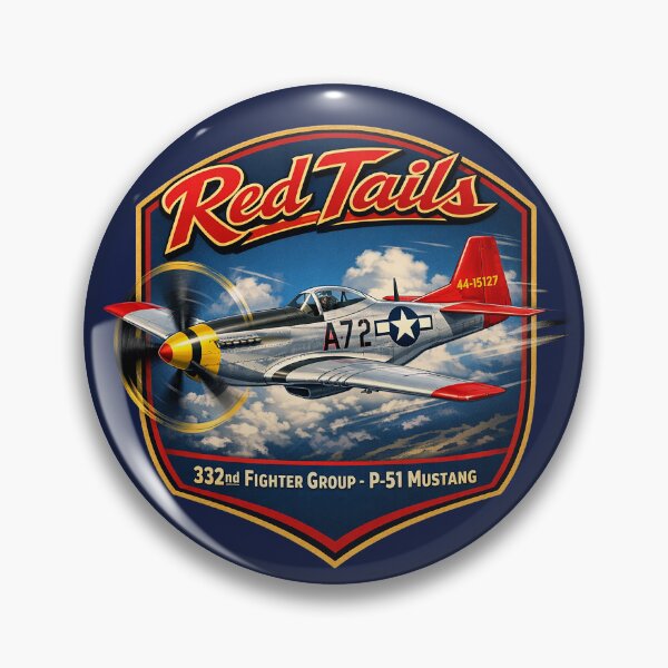 Item preview, Red Tails - P-51 Mustang designed and sold by Omaha Jones T-Shirts and More.