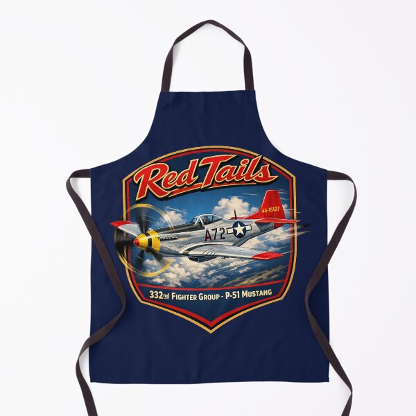 Item preview, Red Tails - P-51 Mustang designed and sold by Omaha Jones T-Shirts and More.
