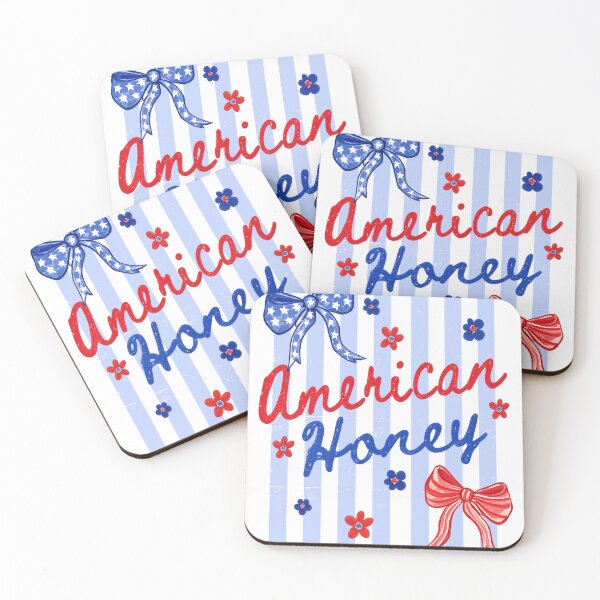 Item preview, American Honey 4th of July Floral, Red White and Blue Bow Top designed and sold by MdEchoSTS.