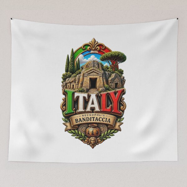 Item preview, ITALY NECROPOLIS BANDITACCIA designed and sold by likbatonboot.