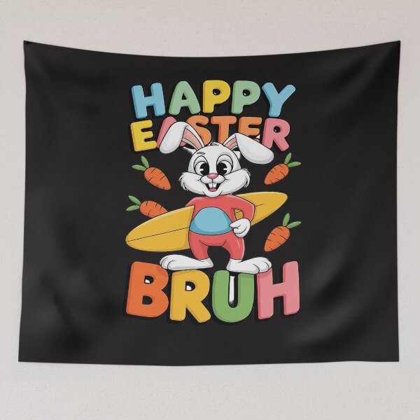 Item preview, Happy Easter Bruh Surfing Easter Day Man Women Bunny Lover designed and sold by Sutvaomom.
