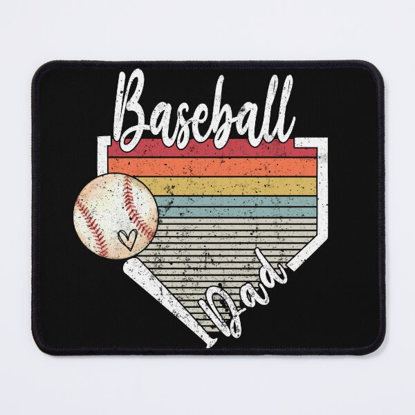 Item preview, Baseball Dad Retro Home Plate Design designed and sold by KIROSALS.
