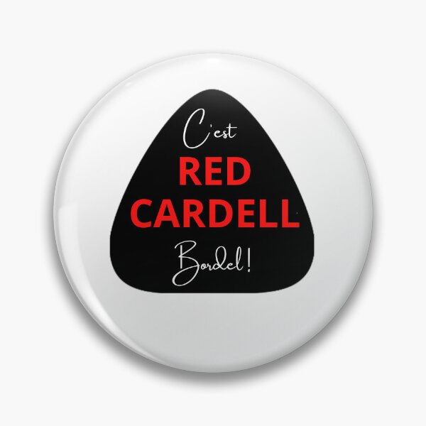 Item preview, Red Cardell Band Rock French  designed and sold by 3bqre.