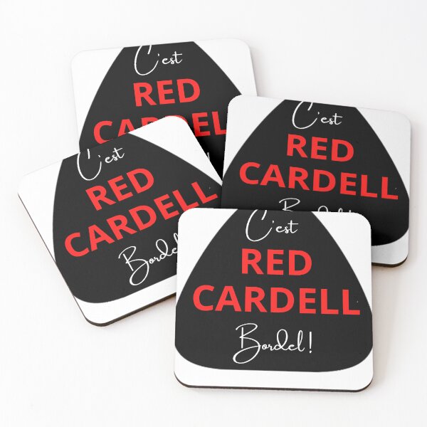 Item preview, Red Cardell Band Rock French  designed and sold by 3bqre.