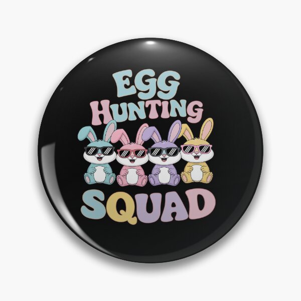 Item preview, Happy Easter Bunny Egg Hunting Squad Crew Family Boy Girl designed and sold by Sutvaomom.