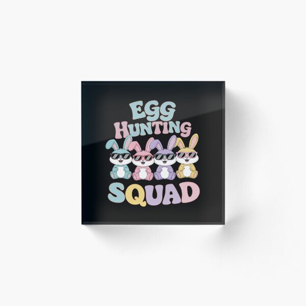 Item preview, Happy Easter Bunny Egg Hunting Squad Crew Family Boy Girl designed and sold by Sutvaomom.