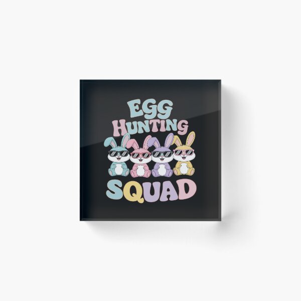 Item preview, Happy Easter Bunny Egg Hunting Squad Crew Family Boy Girl designed and sold by Sutvaomom.
