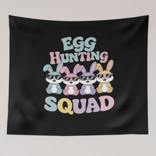 Item preview, Happy Easter Bunny Egg Hunting Squad Crew Family Boy Girl designed and sold by Sutvaomom.