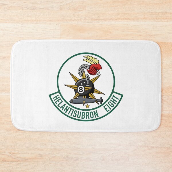 Item preview, Official Heritage Insignia of Helicopter Anti-Submarine Squadron Eight (HS-8) "Eightballers" designed and sold by CharlieDesings.