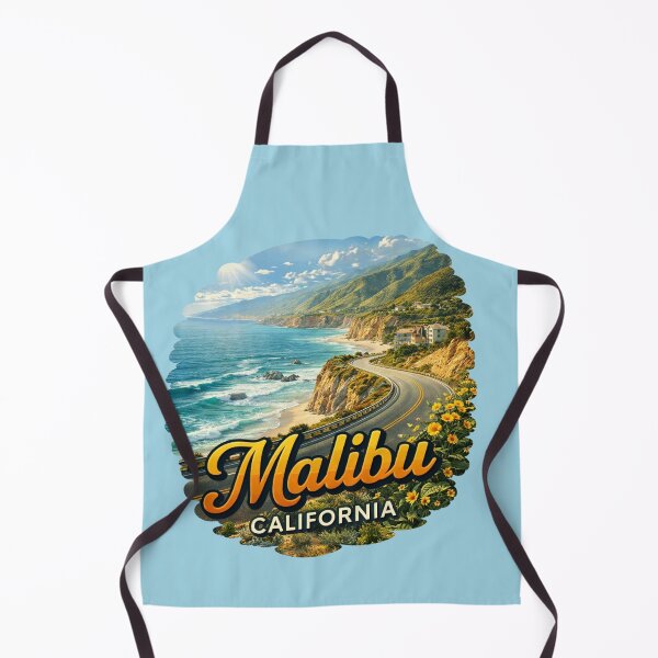 Item preview, Malibu, California - Scenic Pacific Ocean Coast designed and sold by Myra365Art.