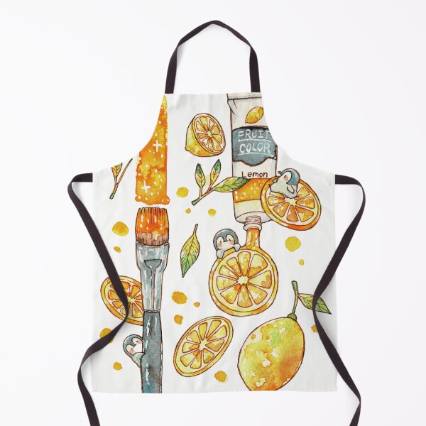 Item preview, Zesty Lemon Watercolor Art Supply Design designed and sold by Atomikart.