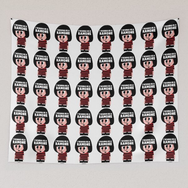 Item preview, I Wanna Be A Ramone - Punk Rock Cartoon Mashup designed and sold by Sunnay1989.