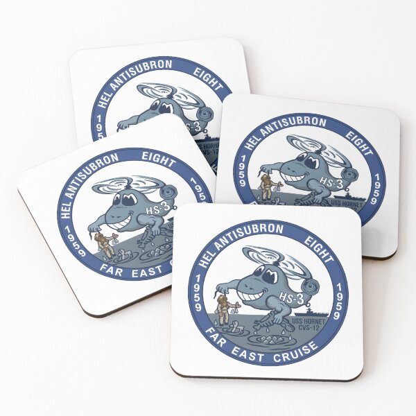 Item preview, Commemorative Patch for HS-8 "Eightballers" Far East Cruise 1959 aboard USS Hornet (CVS-12) designed and sold by CharlieDesings.
