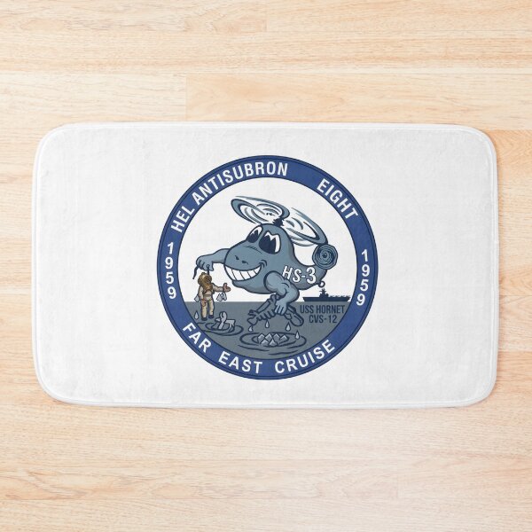 Item preview, Commemorative Patch for HS-8 "Eightballers" Far East Cruise 1959 aboard USS Hornet (CVS-12) designed and sold by CharlieDesings.