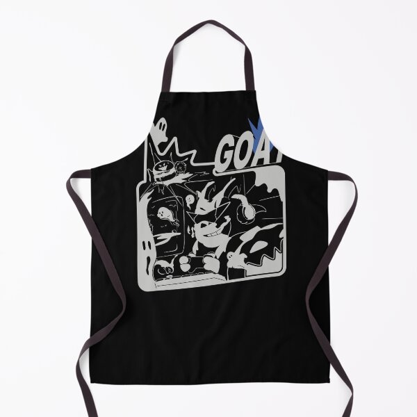 Item preview, GOAT Cat Retro Horror Streetwear Graphic Tee designed and sold by Loneliillustrat.