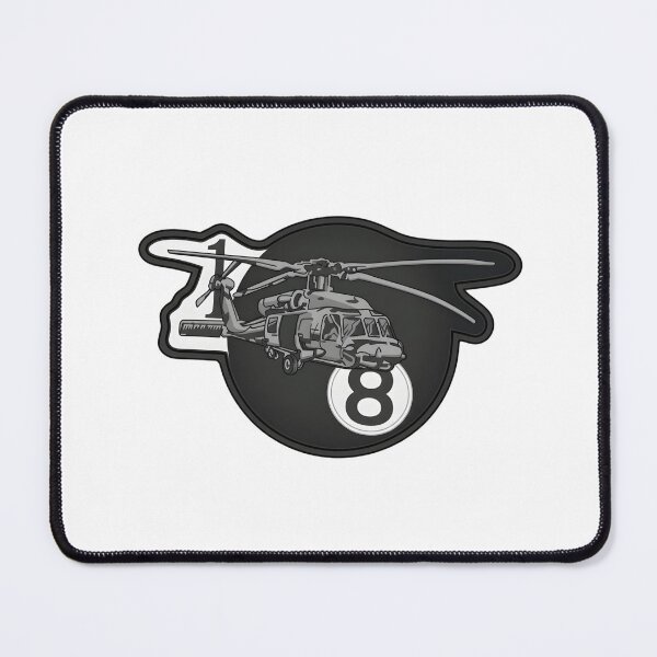 Item preview, Tactical Stealth Insignia of Helicopter Sea Combat Squadron Eight (HSC-8) "Eightballers" designed and sold by CharlieDesings.
