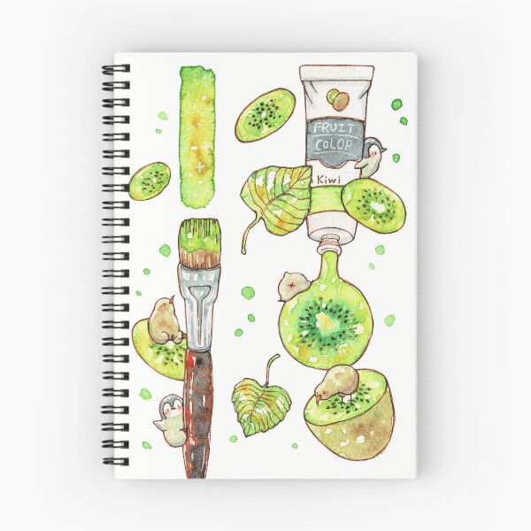 Item preview, Tropical Kiwi Watercolor Art Supply Design designed and sold by Atomikart.
