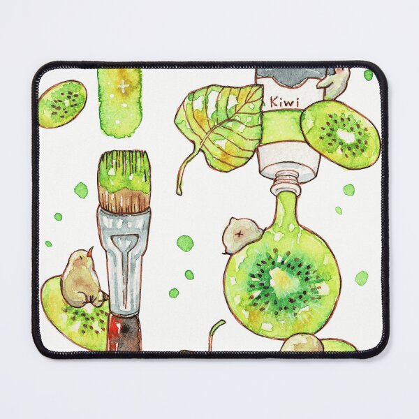 Item preview, Tropical Kiwi Watercolor Art Supply Design designed and sold by Atomikart.