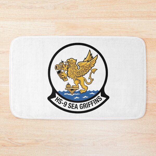 Item preview, Official Insignia of Helicopter Anti-Submarine Squadron Nine (HS-9) "Sea Griffins" designed and sold by CharlieDesings.