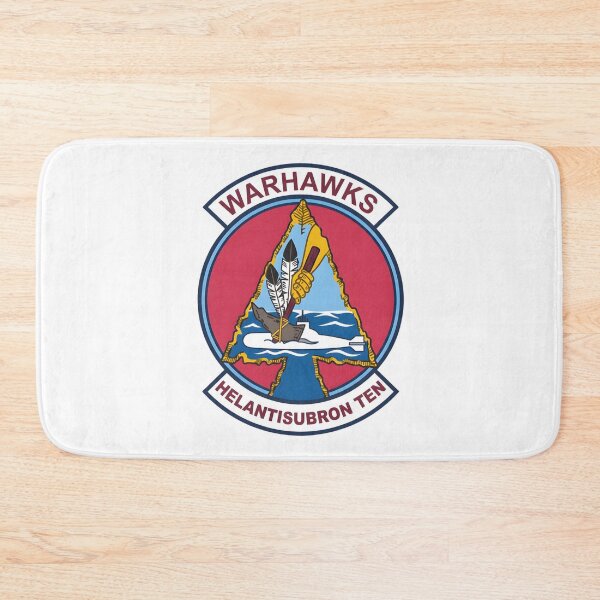 Item preview, Official Heritage Insignia of Helicopter Anti-Submarine Squadron Ten (HS-10) "Warhawks" designed and sold by CharlieDesings.