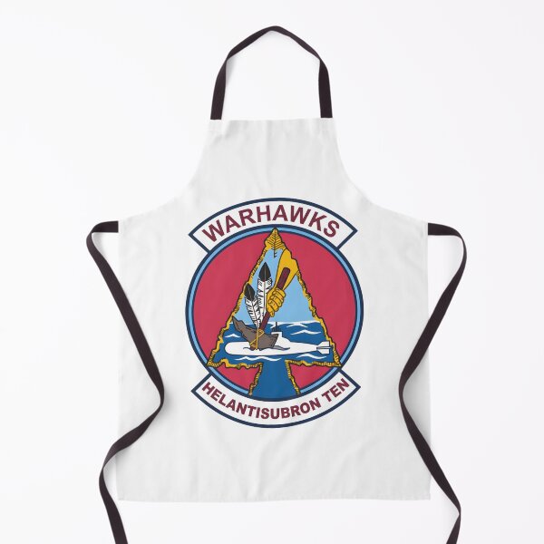 Item preview, Official Heritage Insignia of Helicopter Anti-Submarine Squadron Ten (HS-10) "Warhawks" designed and sold by CharlieDesings.