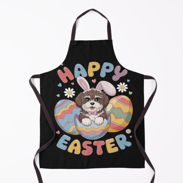 Item preview, Happy Easter Colorful Bunny Bernedoodle In Eggs Owner Kids designed and sold by Thamngan.