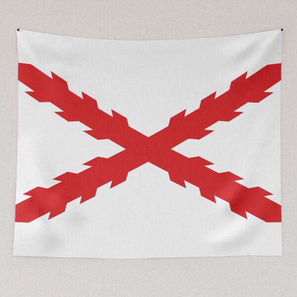 Item preview, Cross of Burgundy Flag - Spanish Empire & Burgundy Saltire Heritage designed and sold by NTGUILTY.