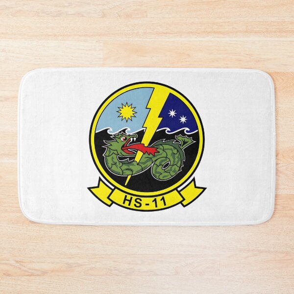 Item preview, Official Insignia of Helicopter Anti-Submarine Squadron Eleven (HS-11) "Dragon Slayers" designed and sold by CharlieDesings.