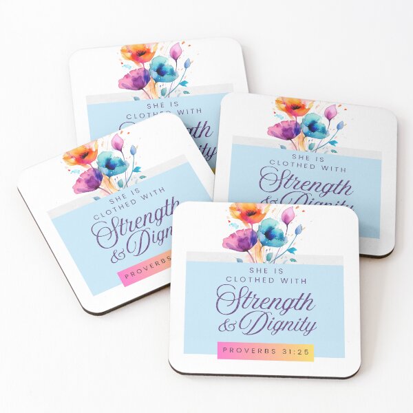 Item preview, Strength and Dignity Proverbs 31:25  designed and sold by Jesil Dacay.