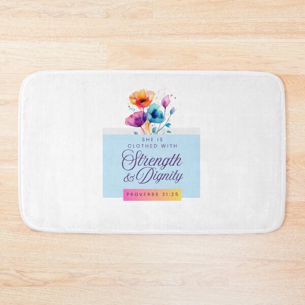 Item preview, Strength and Dignity Proverbs 31:25  designed and sold by Jesil Dacay.