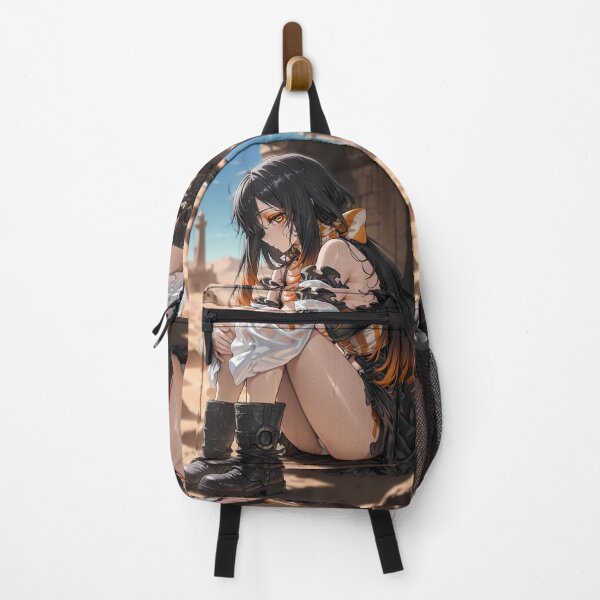 Item preview, Amo Empool Gachiakuta Thoughtful Desert Anime Girl Portrait designed and sold by TanglenRabbit.