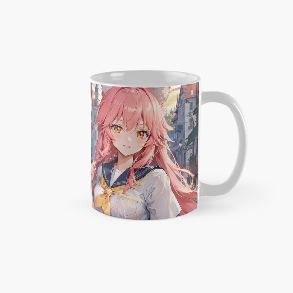 Item preview, Tamamo no Mae Fate Grand Order School Street Smile designed and sold by TanglenRabbit.