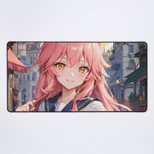 Item preview, Tamamo no Mae Fate Grand Order School Street Smile designed and sold by TanglenRabbit.