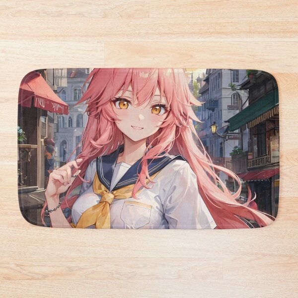 Item preview, Tamamo no Mae Fate Grand Order School Street Smile designed and sold by TanglenRabbit.