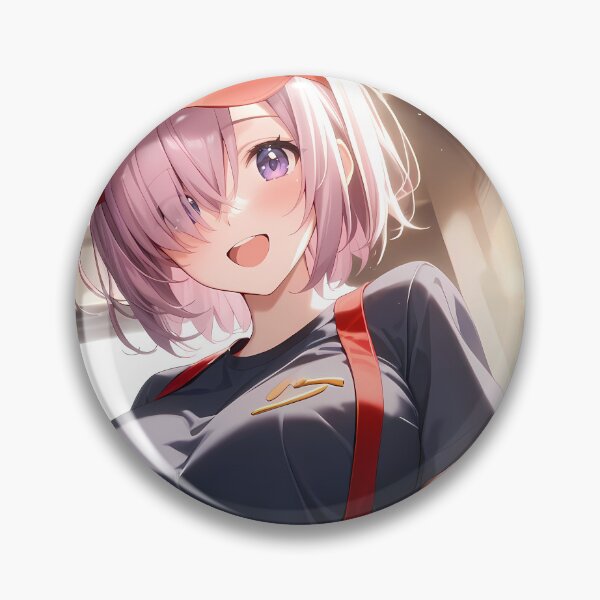 Item preview, Mash Kyrielight Fate Grand Order Burger Shop Cheer designed and sold by TanglenRabbit.