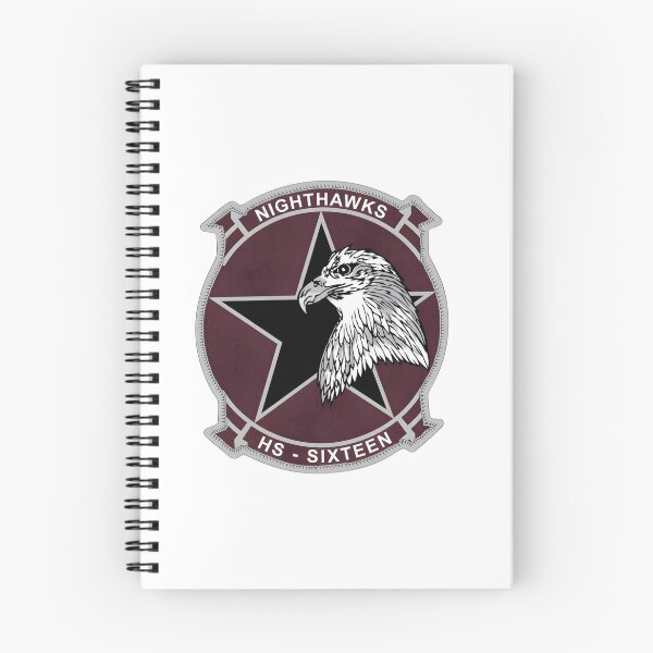Item preview, Official Insignia of Helicopter Anti-Submarine Squadron Sixteen (HS-16) "Nighthawks" designed and sold by CharlieDesings.
