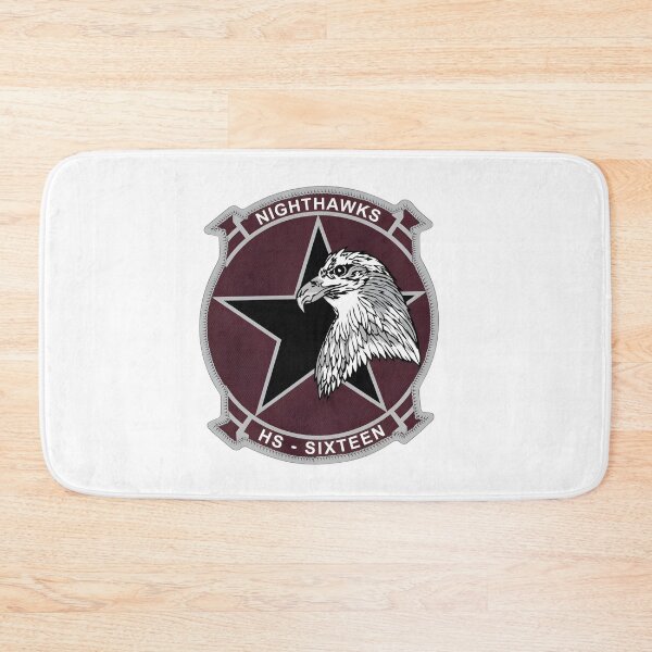 Item preview, Official Insignia of Helicopter Anti-Submarine Squadron Sixteen (HS-16) "Nighthawks" designed and sold by CharlieDesings.