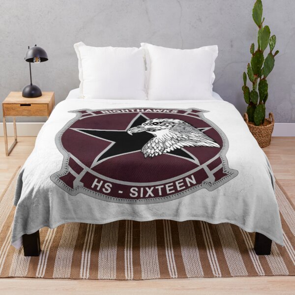 Item preview, Official Insignia of Helicopter Anti-Submarine Squadron Sixteen (HS-16) "Nighthawks" designed and sold by CharlieDesings.
