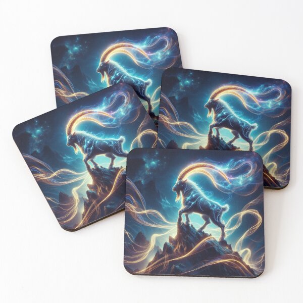 Item preview, Capricorn – Mountain Soul Goat designed and sold by DreamArt Creations.