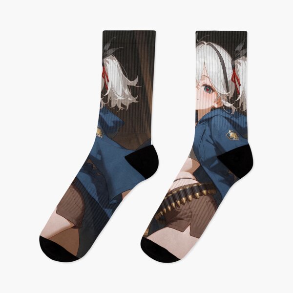 Item preview, Camellya Wuthering Waves Salute Pose Anime Girl designed and sold by TanglenRabbit.