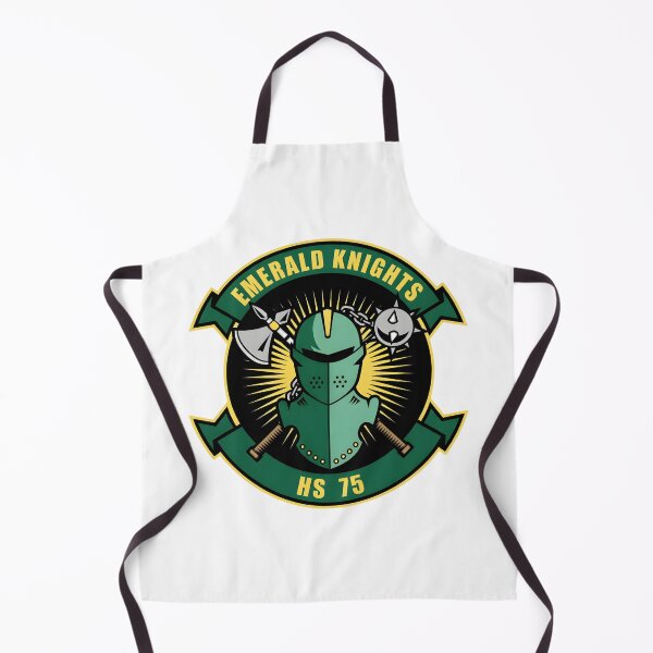 Item preview, Official Heritage Insignia of Helicopter Anti-Submarine Squadron Seventy-Five (HS-75) "Emerald Knights" designed and sold by CharlieDesings.