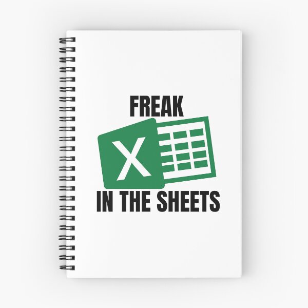 Item preview, Freak In The Sheets Excel Spreadsheet Accountant designed and sold by Dondonmart.