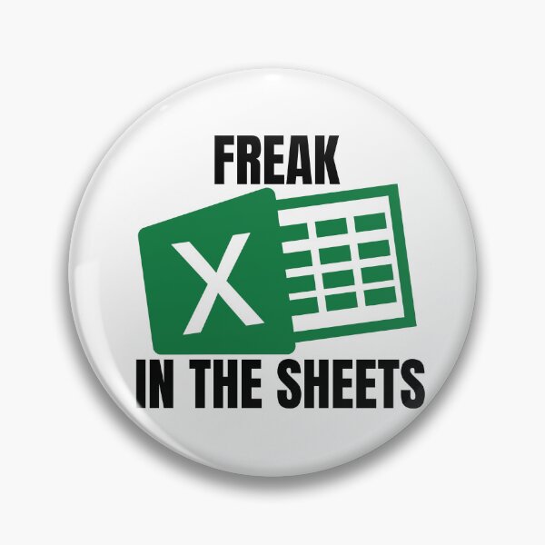 Item preview, Freak In The Sheets Excel Spreadsheet Accountant designed and sold by Dondonmart.