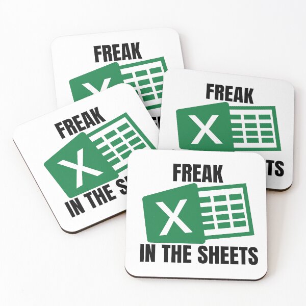 Item preview, Freak In The Sheets Excel Spreadsheet Accountant designed and sold by Dondonmart.