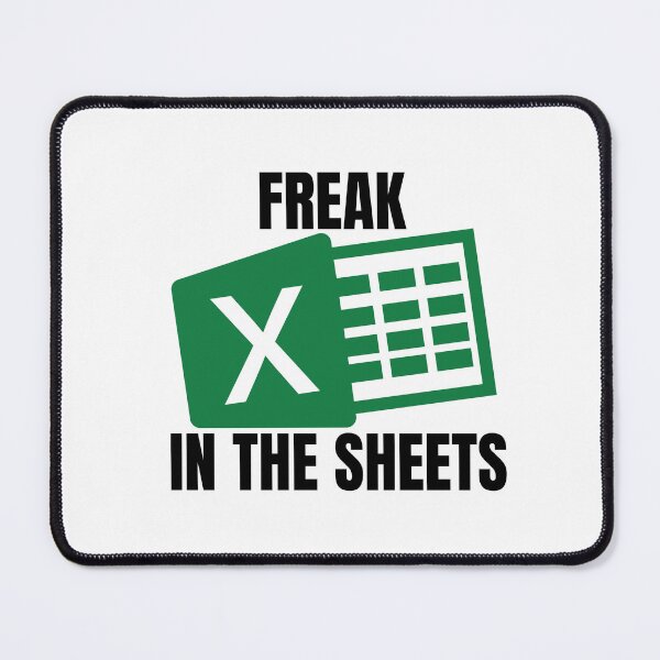 Item preview, Freak In The Sheets Excel Spreadsheet Accountant designed and sold by Dondonmart.